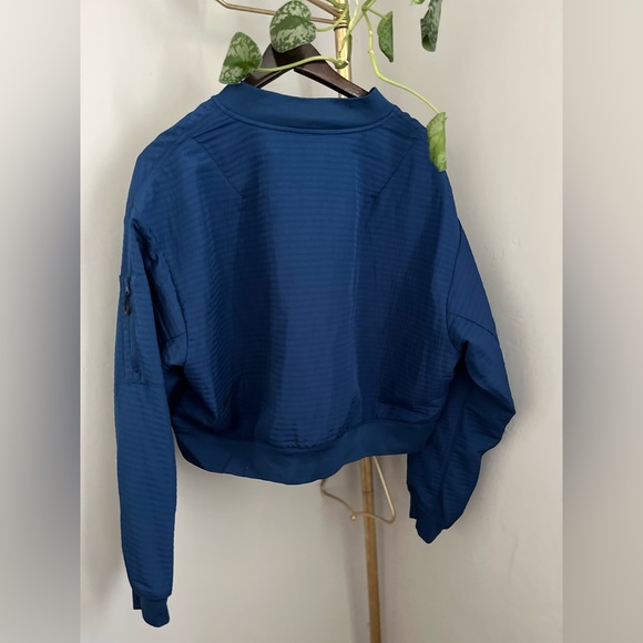 Nike Blue Crew Neck Zip Jacket ~ Size XL - Picture 4 of 10